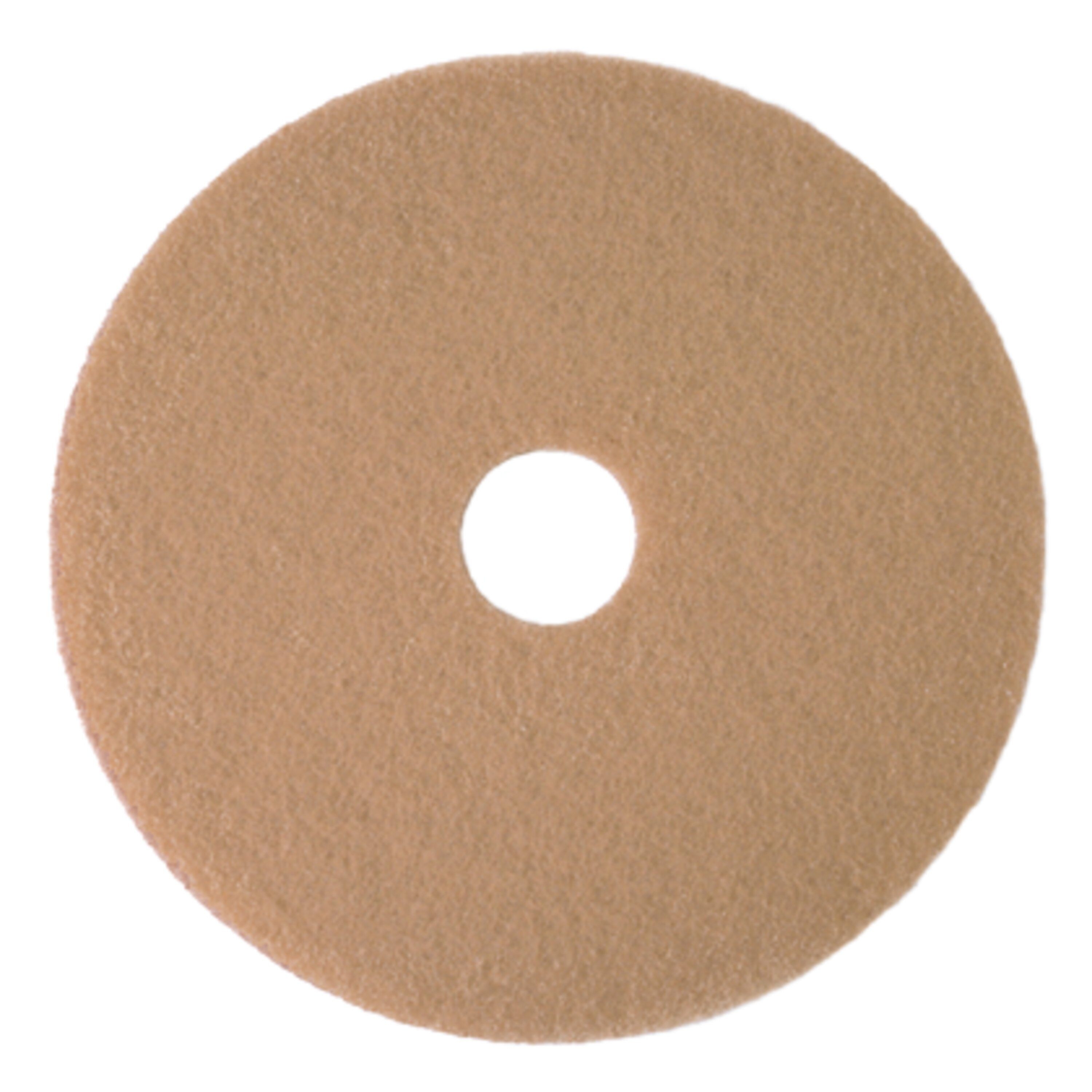 Niagara Tan Burnishing Pad, 20 inch -- 5 per case.