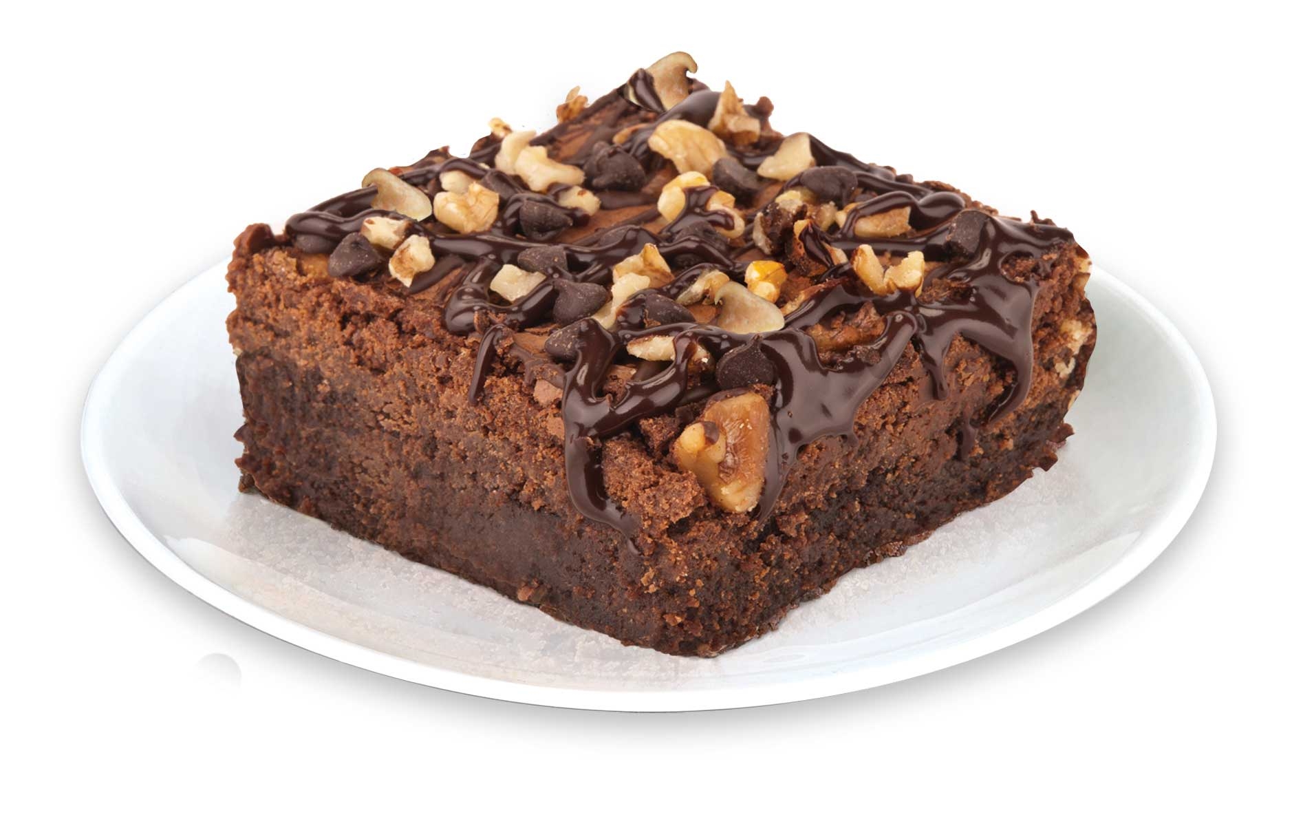 Davids Cookies Uniced Rocky Road Brownie, 4 Ounce -- 48 per case.