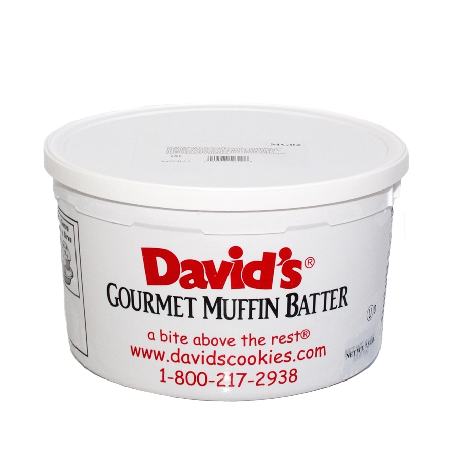 Davids Cookies Trans Fat Free Pistachio Batter Muffin, 8 Pound Tub -- 2 per case.