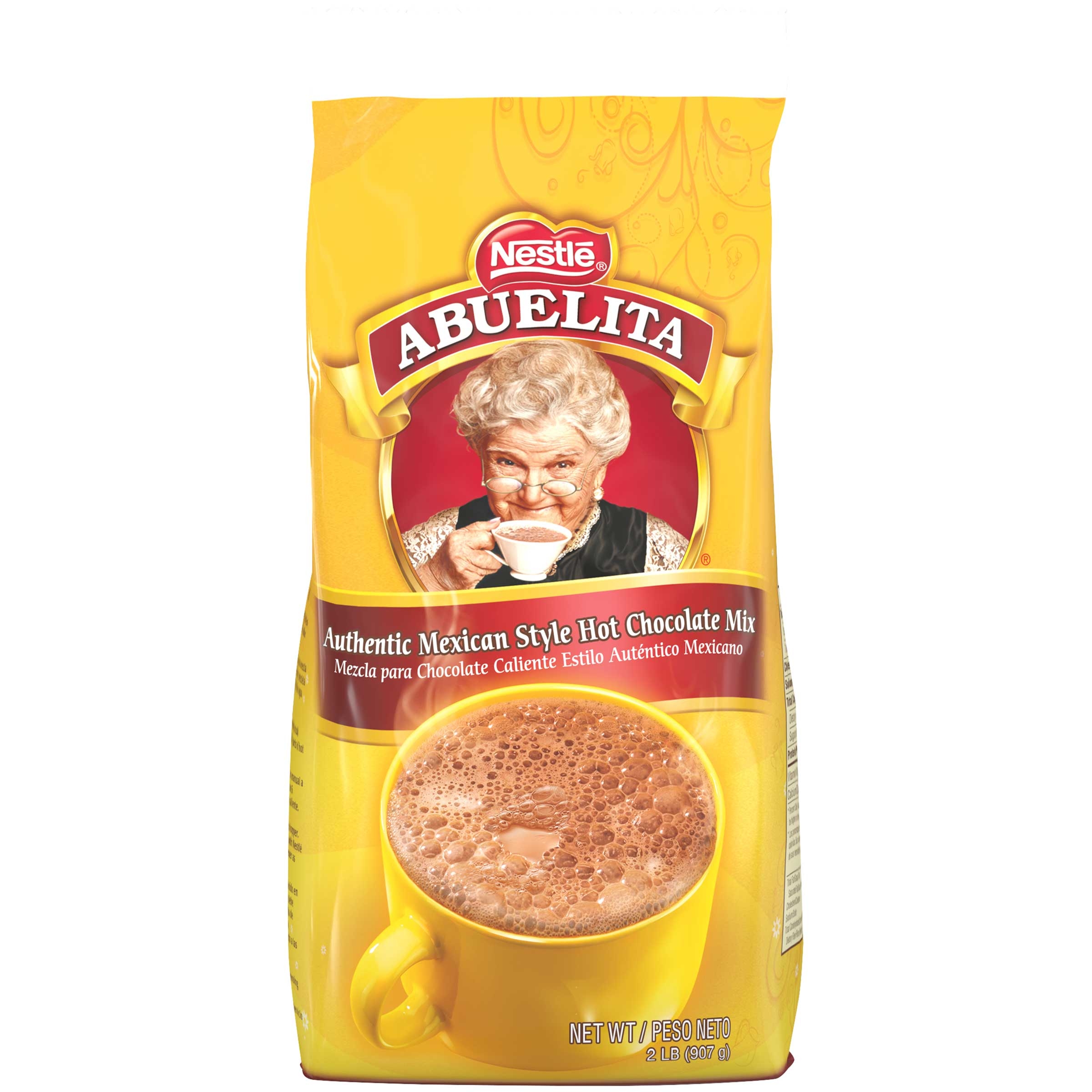 Abuelita Bulk Hot Cocoa Mix - 2 lb. pack, 6 per case