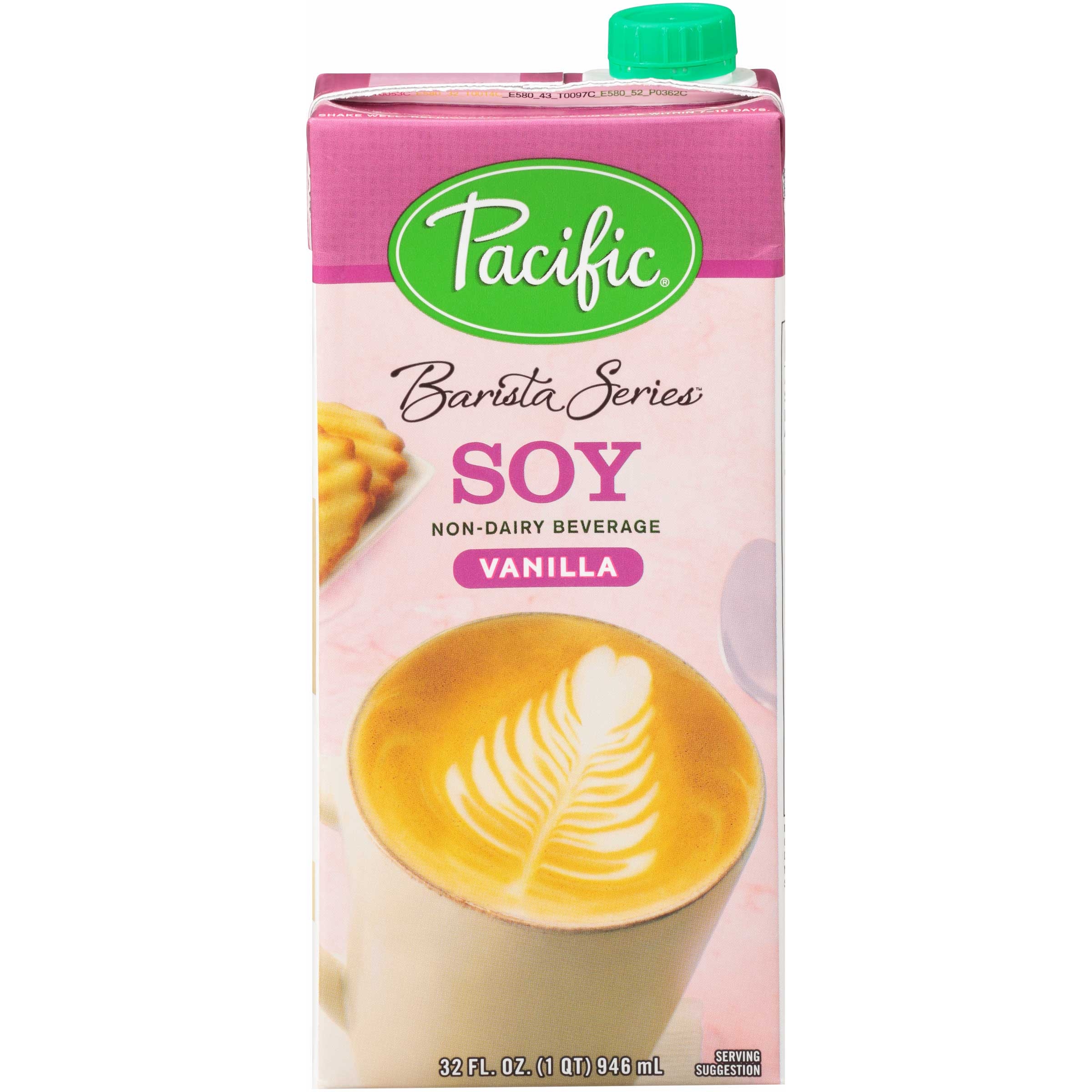 Pacific Foods Barista Series Soy - Vanilla, 32 Ounce -- 12 per case.