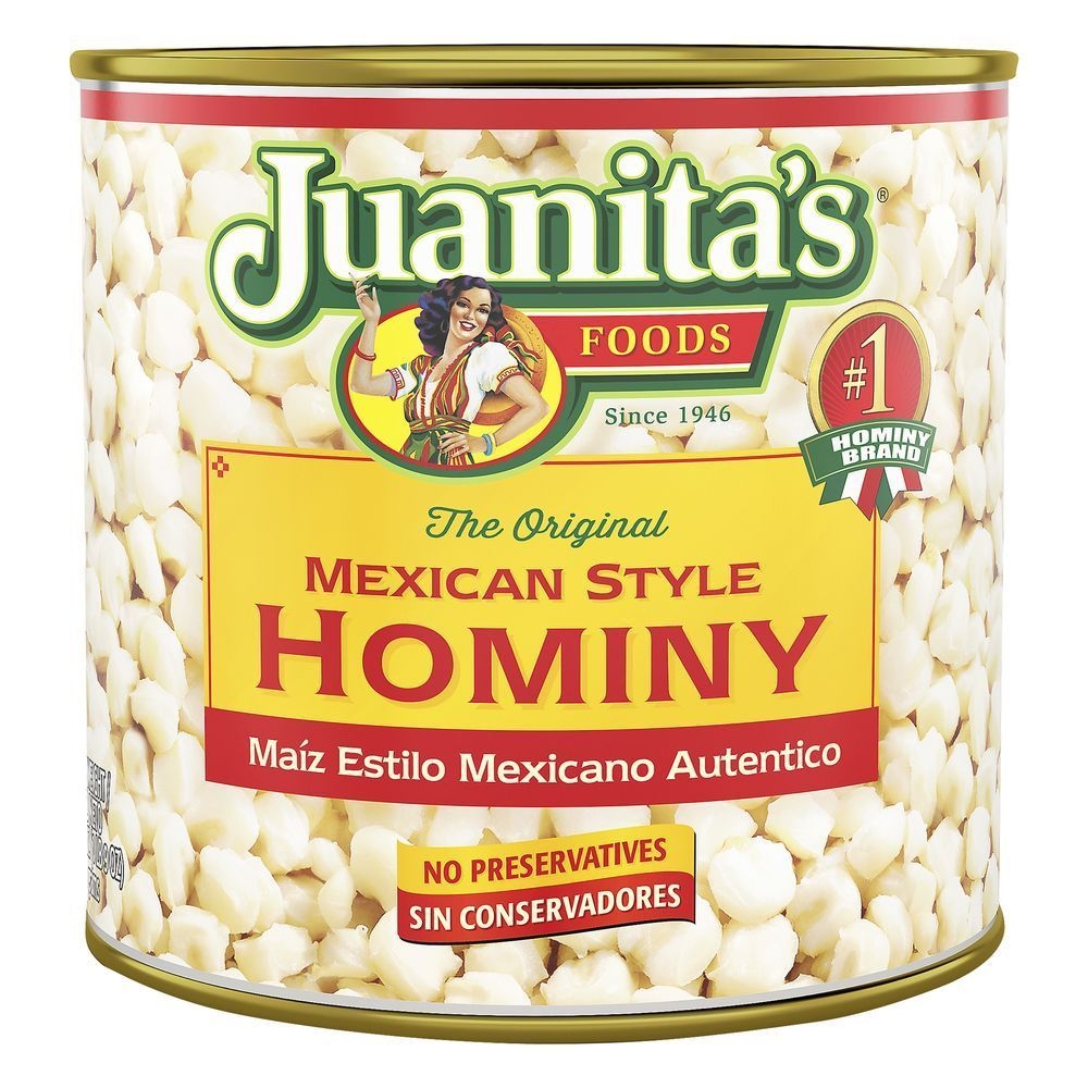 Juanitas Original Mexican Style Hominy, 25 Ounce -- 12 per case