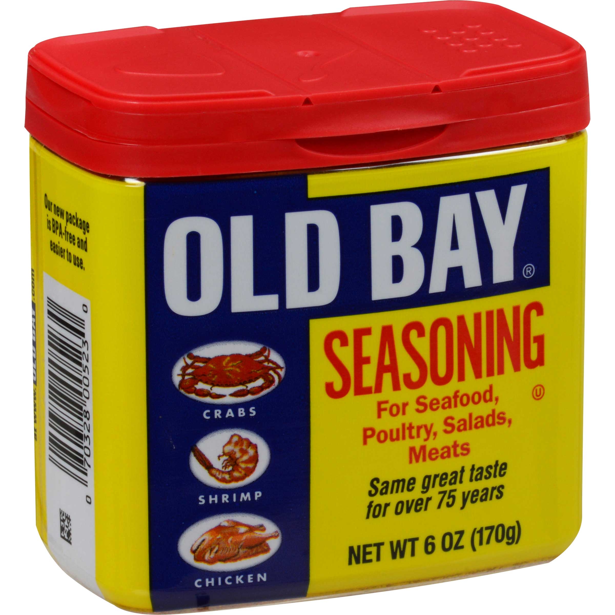 Old Bay Seasoning, 6 Ounce -- 8 per case.