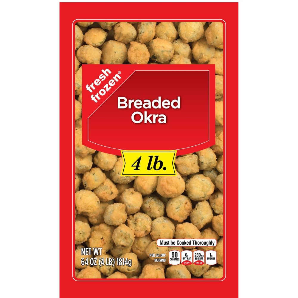 Pictsweet Breaded Okra, 64 Ounce -- 6 per case