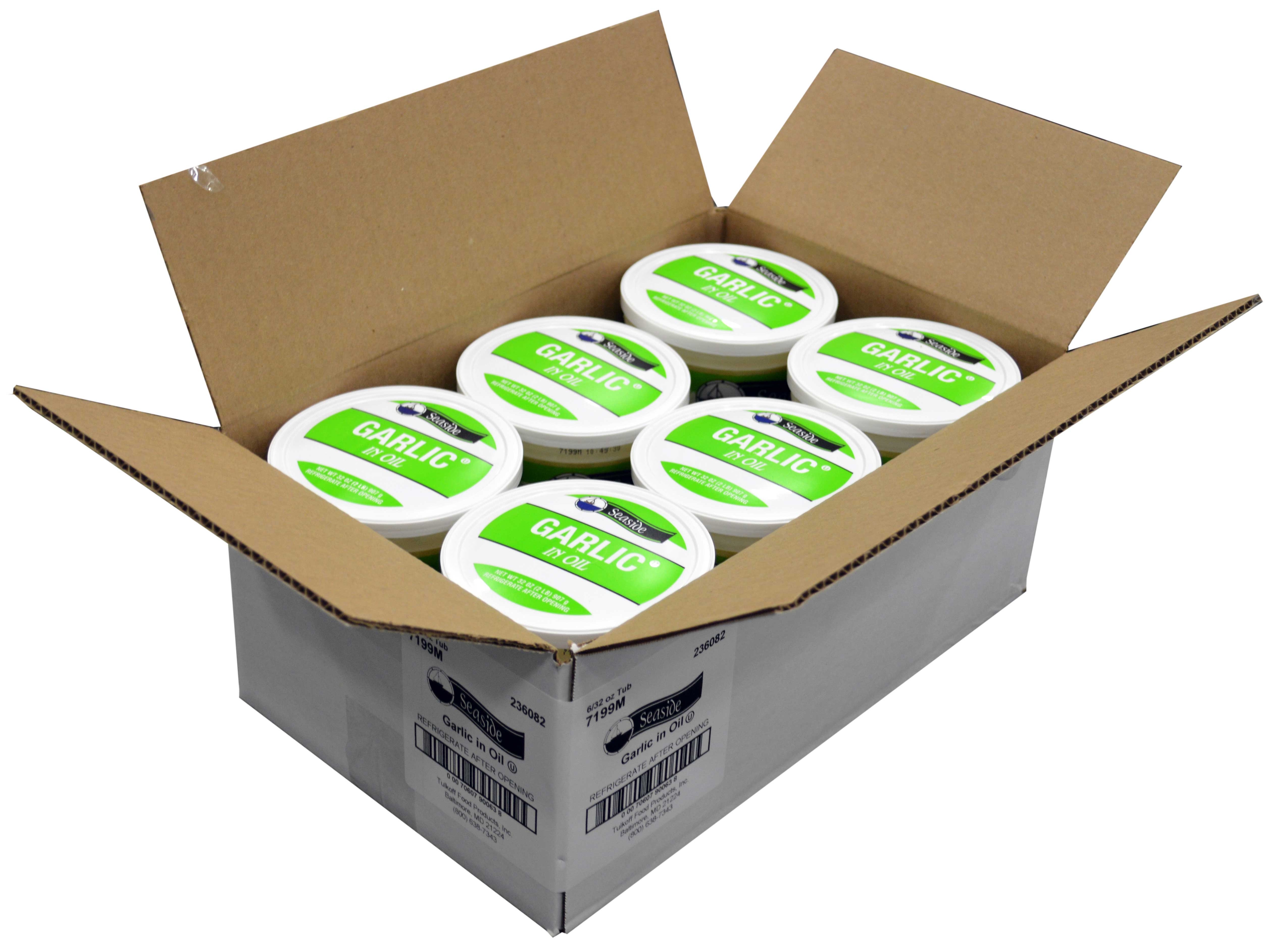 Seaside Chopped Garlic in Oil, 32 Ounce -- 6 per case.