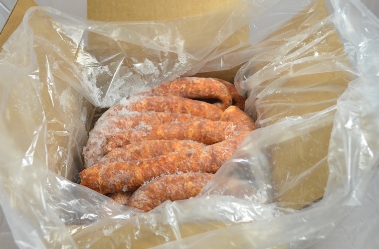 Eddy Andoulle Smoked Sausage Rope, 10 Pound.
