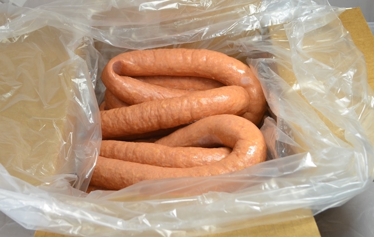 Eddy Traditional Smoked Sausage Rope, 10 Pound.