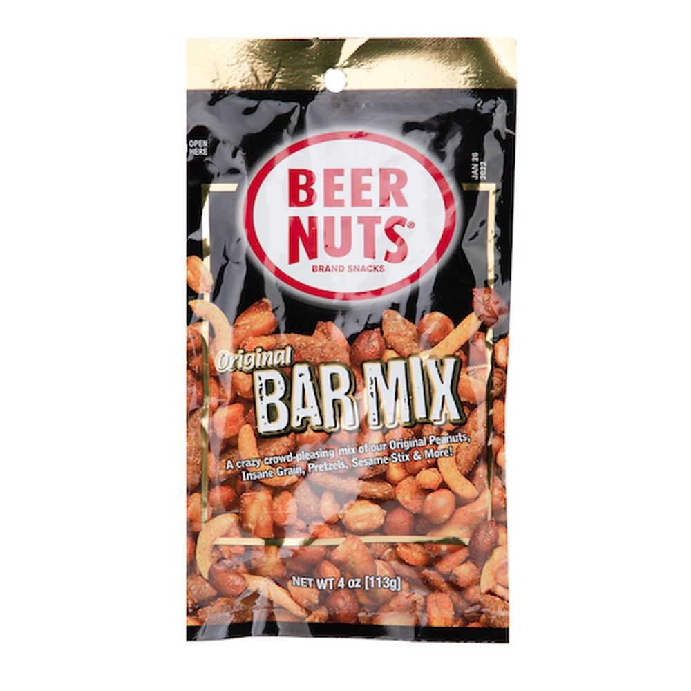 Beer Nuts Original Bar Mix, 4 Ounce -- 12 per case