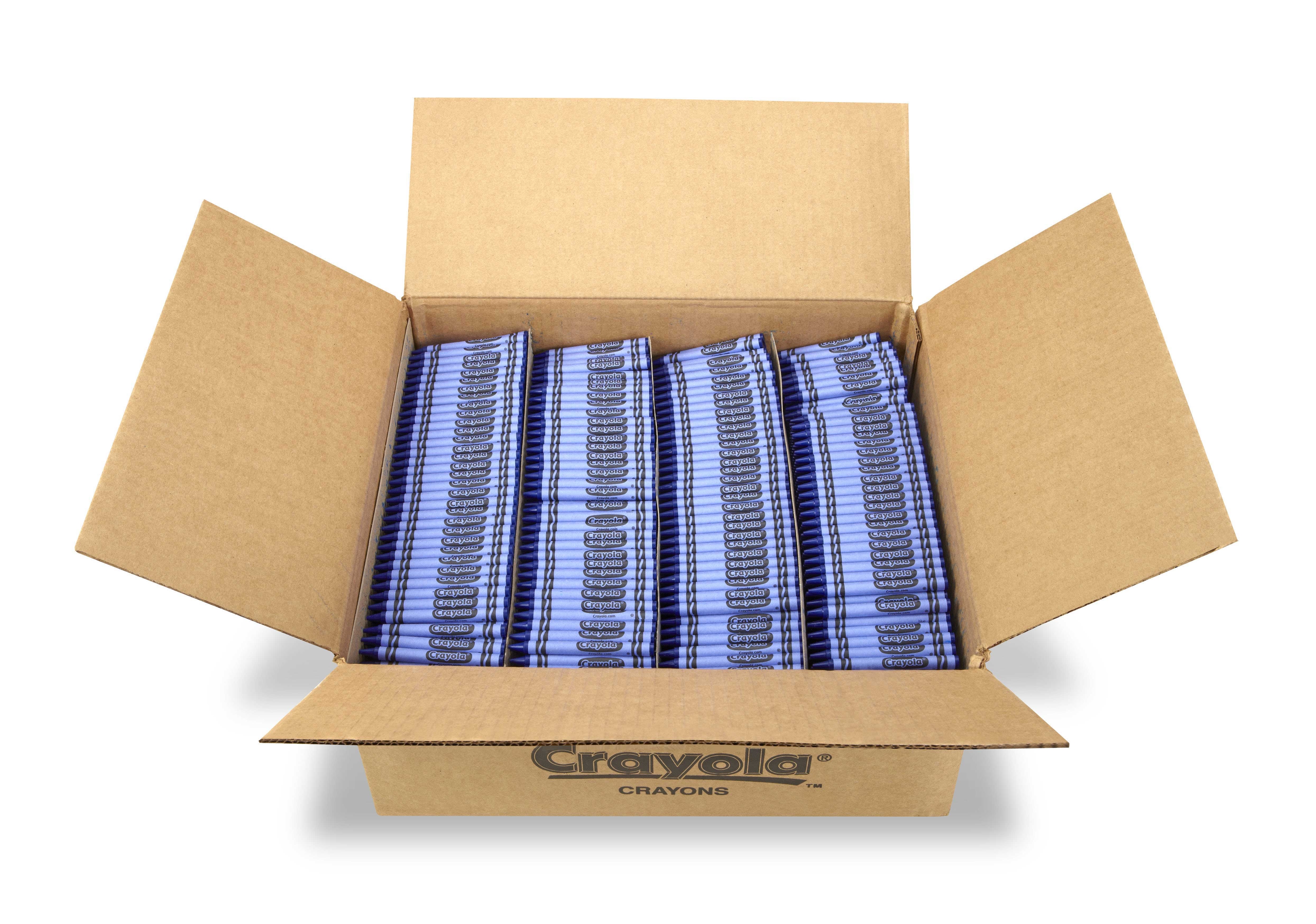 Crayola Blue Bulk Crayons -- 3000 per case.