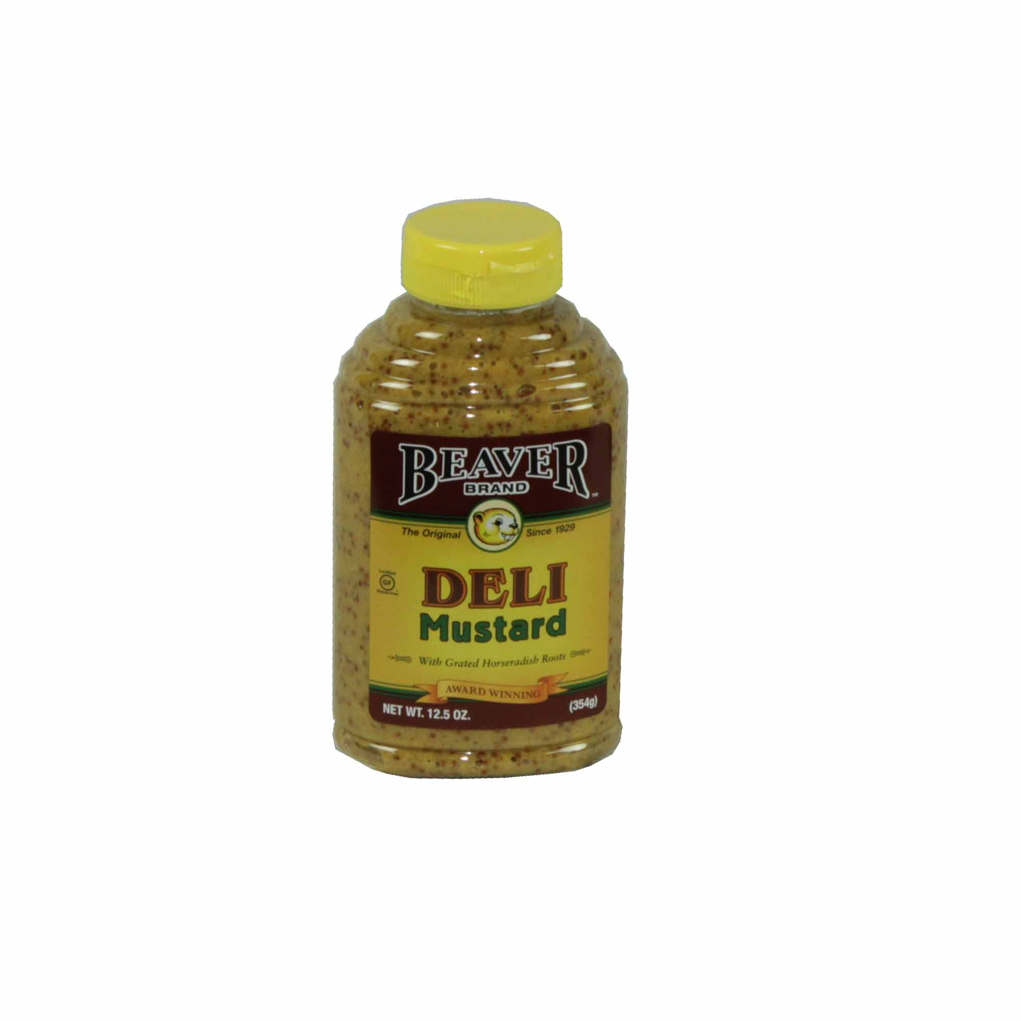 Beaver Deli Mustard, 12.5 Ounce -- 6 per case