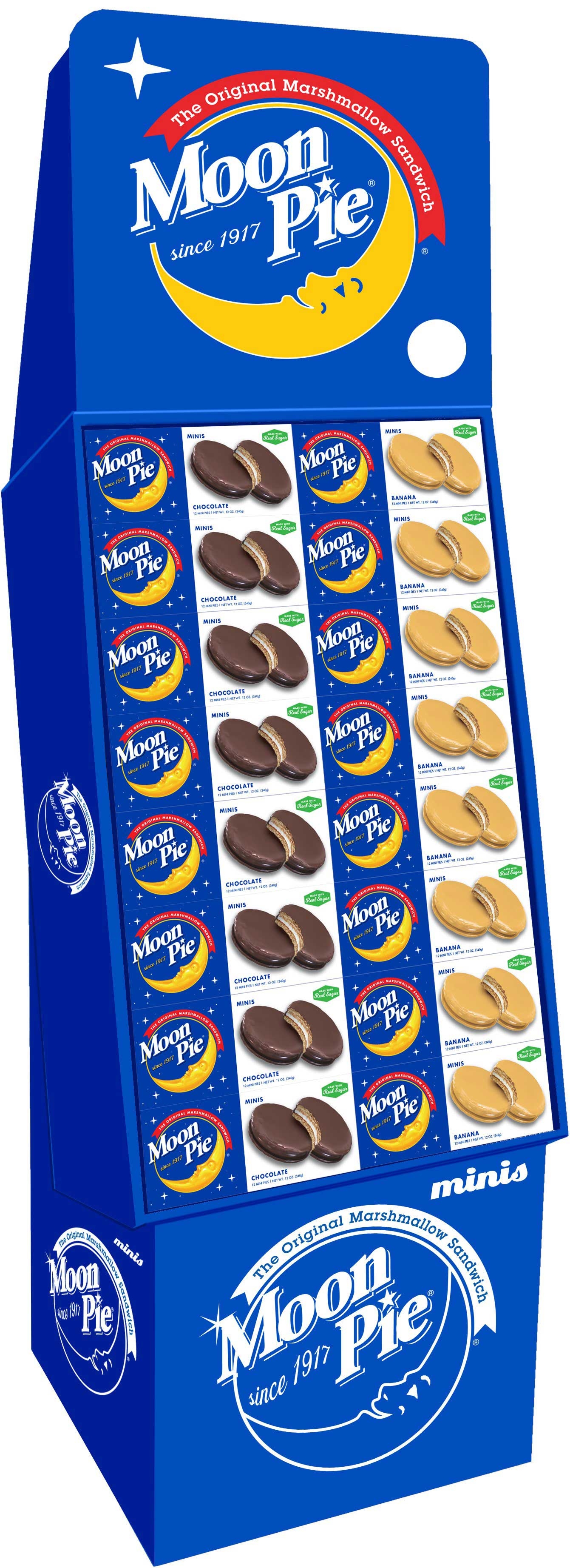 Moon Pie Marshmallow Sandwich Snack -- 576 per case.