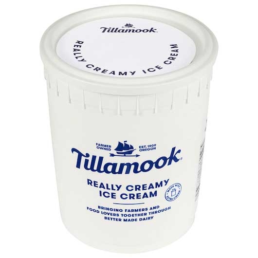 Tillamook Vanilla Bean Ice Cream, 3 Gallon