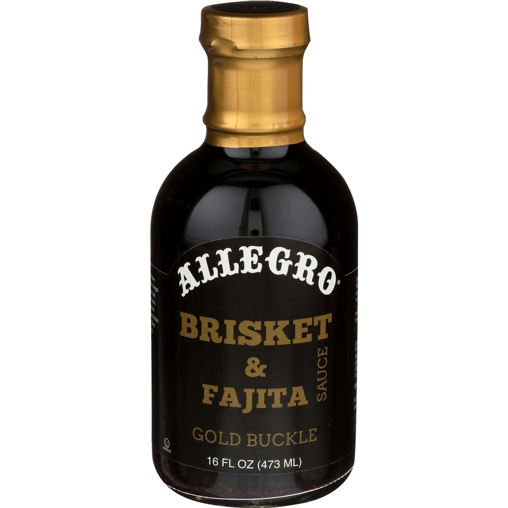 Allegro Gold Buckle Brisket and Fajita Sauce, 16 Ounce -- 6 per case