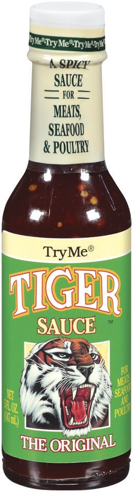 Try Me Tiger Sauce, 5 Fluid Ounce -- 6 per case.