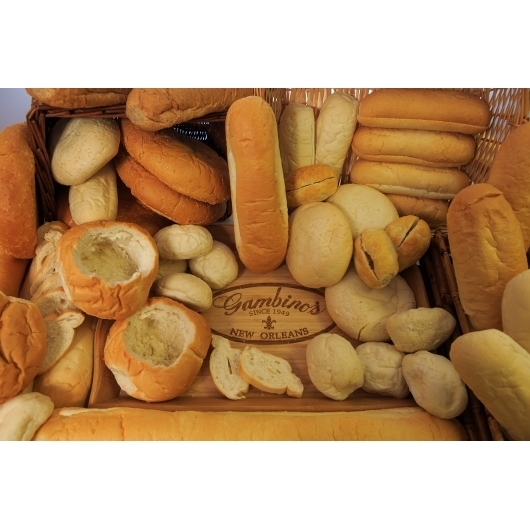 Gambinos Po Boy Shorty Parbaked New Orleans French Bread, 10 inch -- 48 per case.