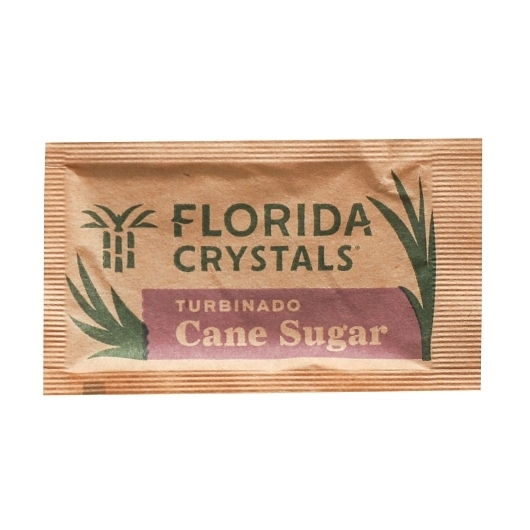 Florida Crystals Turbinado Cane Sugar, 1000 count