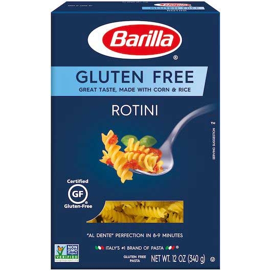 Barilla Gluten Free Rotini Pasta, 12 Ounce -- 8 per case