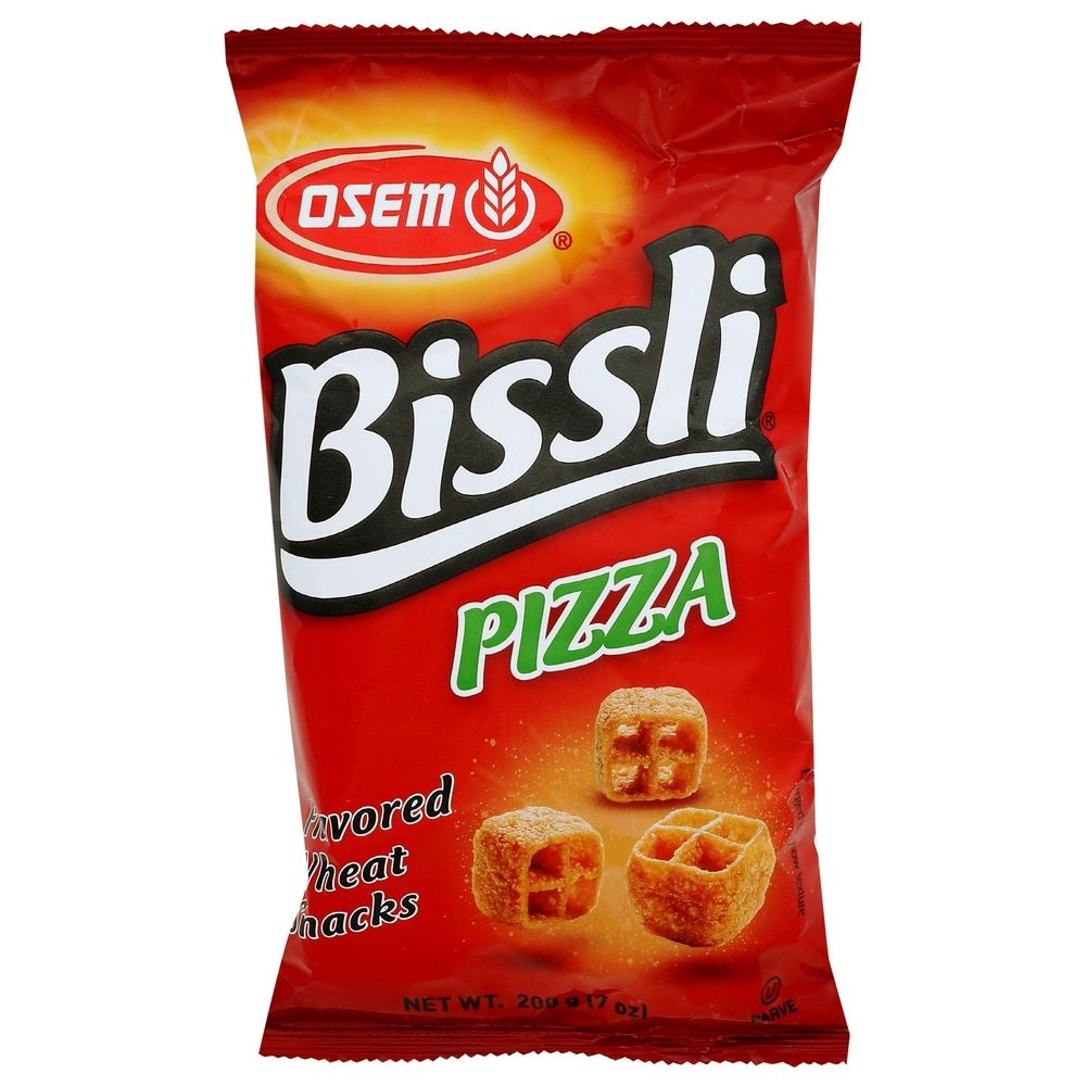 Osem Bissli Pizza Flavored Wheat Snacks, 7 Ounce -- 10 per case