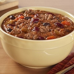 Blount Seafood Uncle Teddys Chunky Beef Chili Soup with Beans, 4 Pound -- 4 per case.