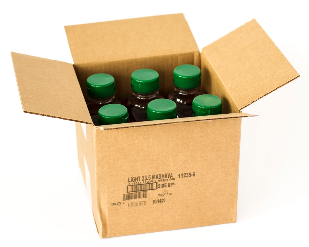 Madhava Organic Light Agave Nectar, 23.5 Ounce -- 6 per case