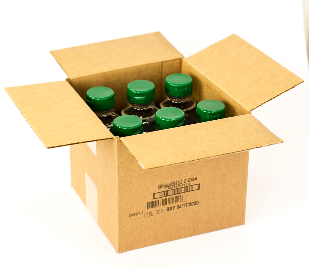 Madhava Organic Amber Agave Nectar, 23.5 Ounce -- 6 per case