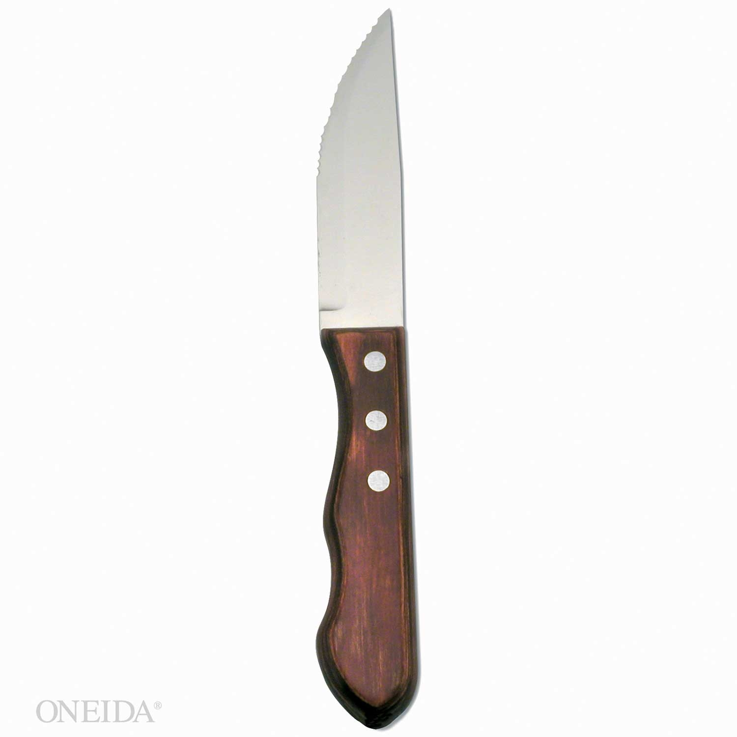 Oneida Nevada Elite Round Tip Stainless Steel Steak Knife -- 12 per case