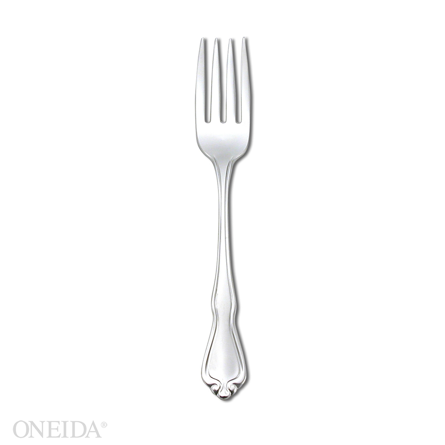 Oneida Croydon Silverplate Salad/Pastry Fork, 6.375 inch Length -- 36 per case.