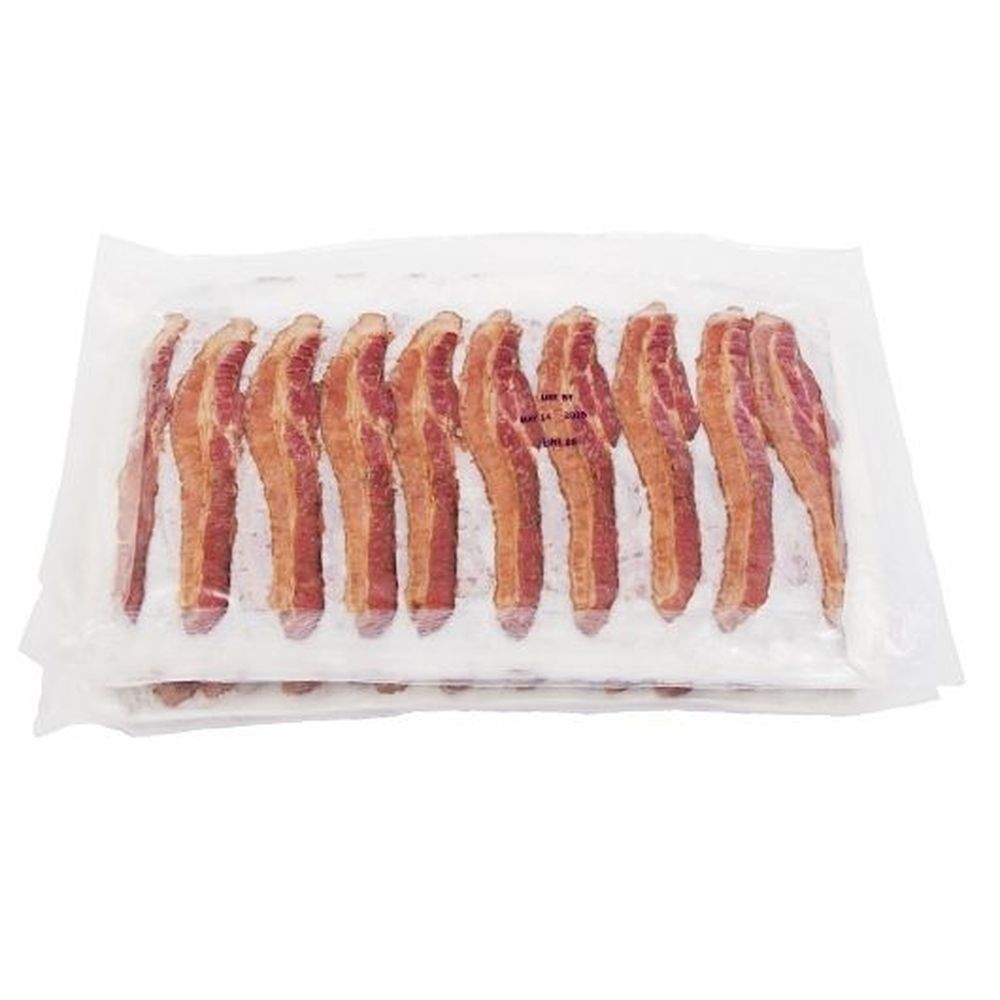 Dailys Thick Ready-To-Finish Precooked Applewood Smoked Bacon, 150 count -- 2 per case