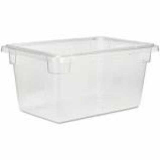 Rubbermaid Clear Deep Food/Tote Box, 5 Gallon