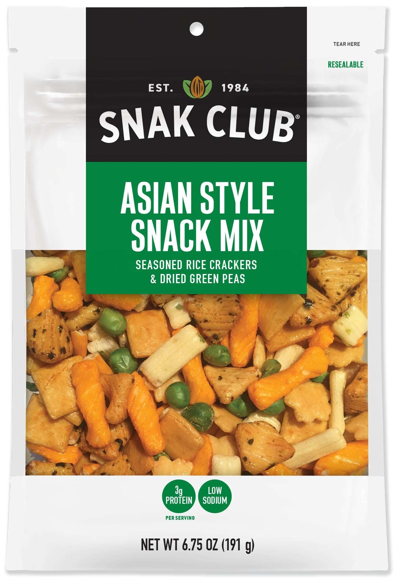 Century Snacks Asian Style Snack Mix, 6.75 Ounce -- 6 per case