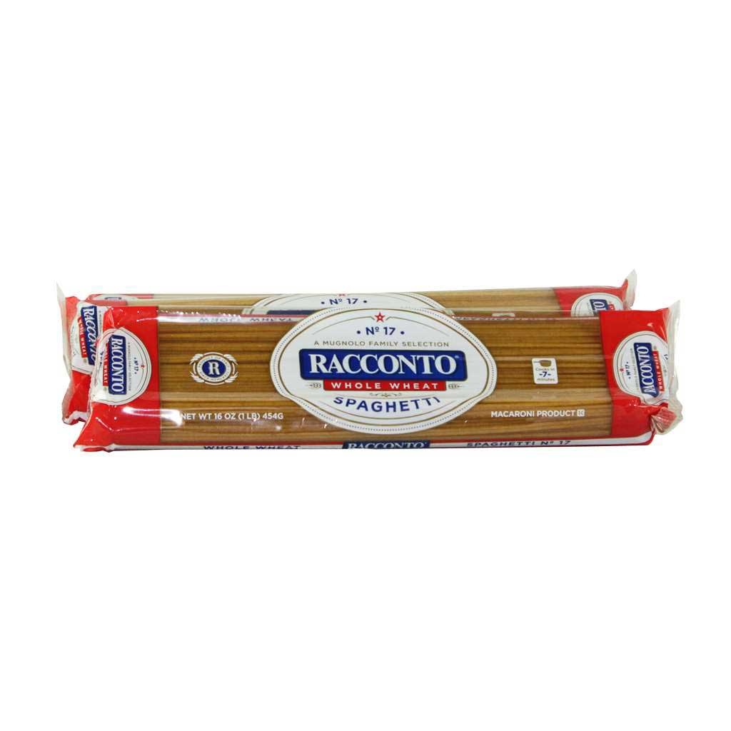 Racconto Whole Wheat Spaghetti, 16 Ounce -- 20 per case