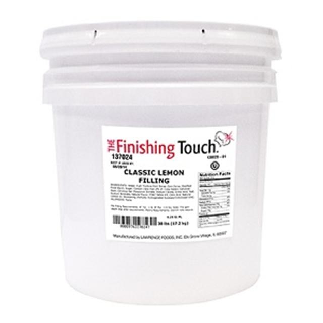 The Finishing Touch Classic Lemon Filling , 4 Gallon