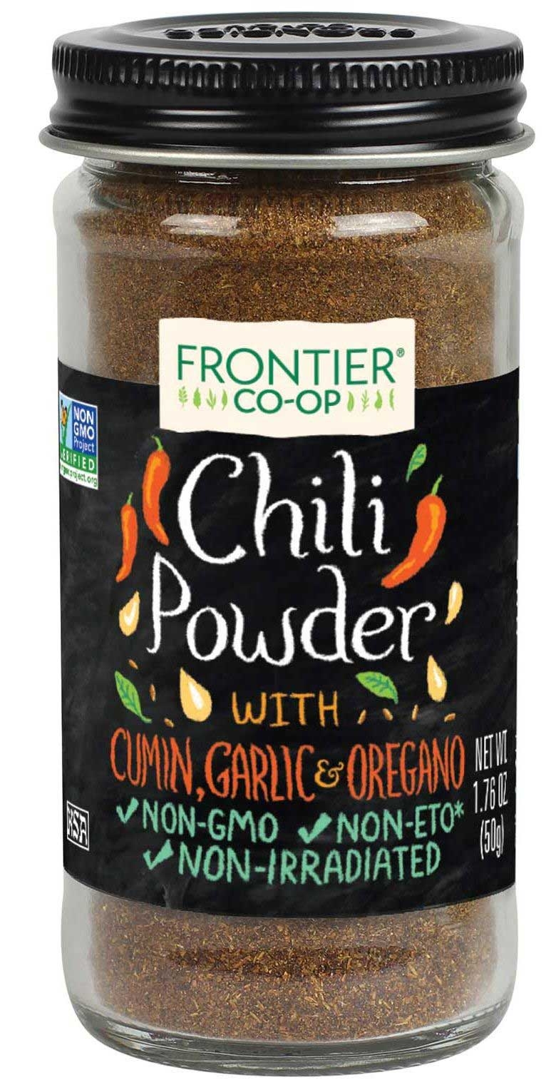Frontier No Salt Chili Powder, 1.76 Ounce