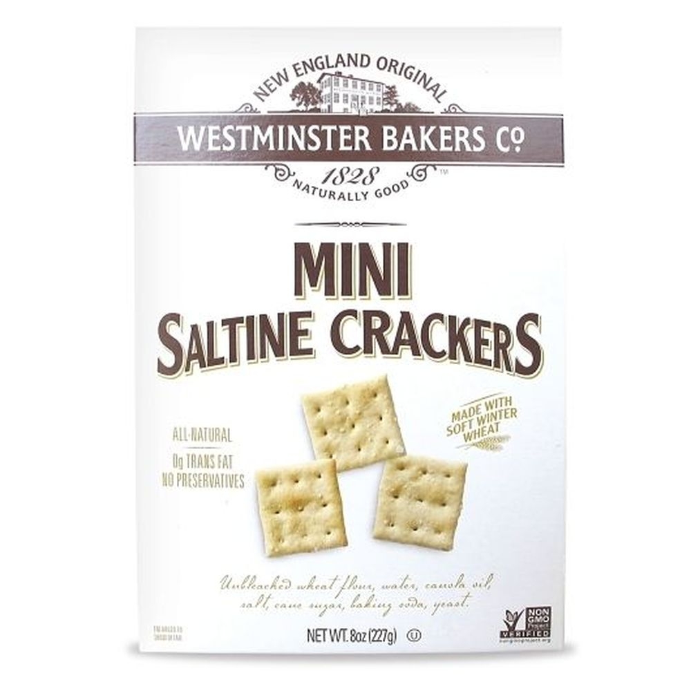 Westminster Baker Mini Saltine Cracker, 8 Ounce -- 12 per case