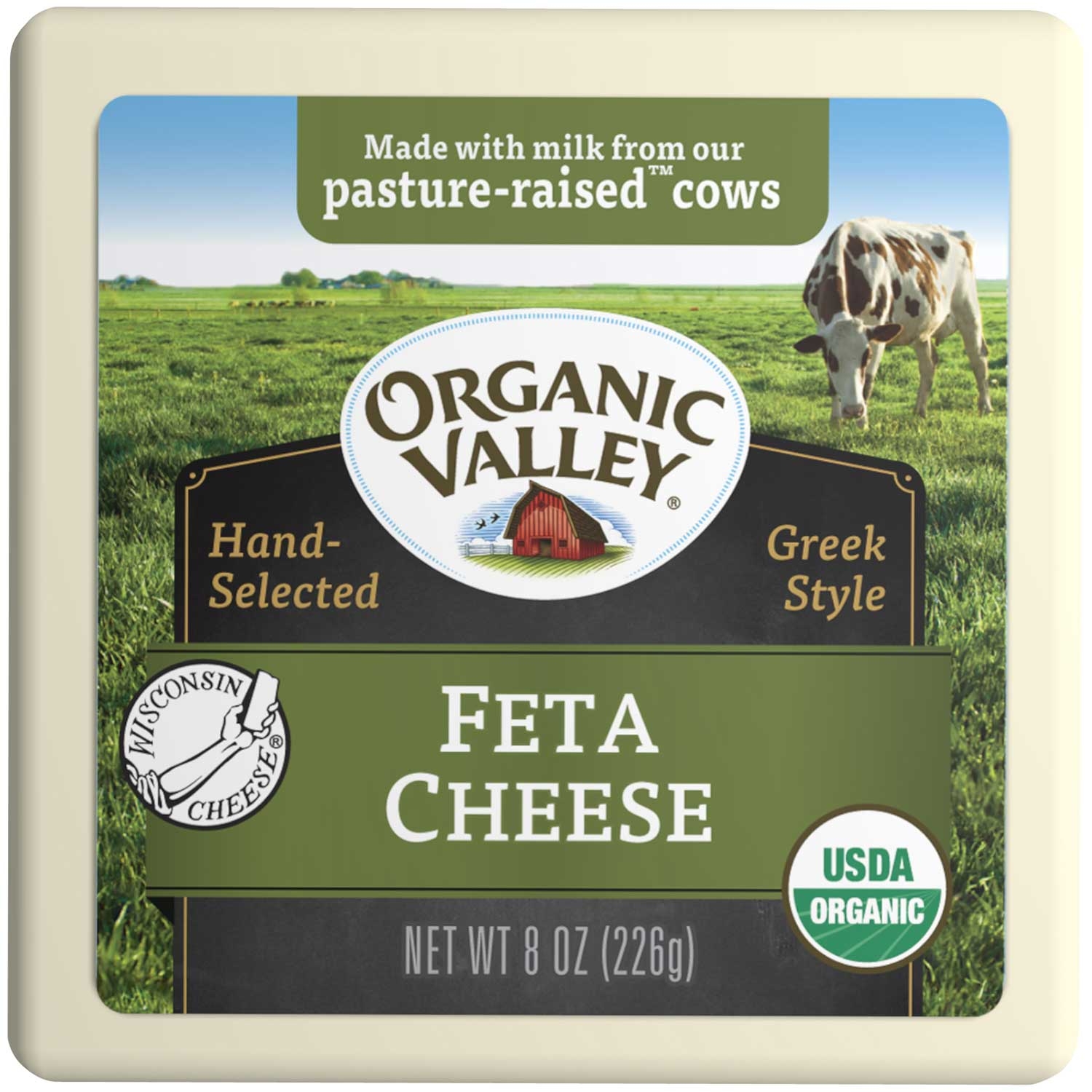 Organic Valley Organic Feta Cheese, 8 Ounce -- 12 per case
