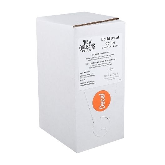 New Orleans Roast Liquid Decaf Coffee Concentrate, 1 Gallon