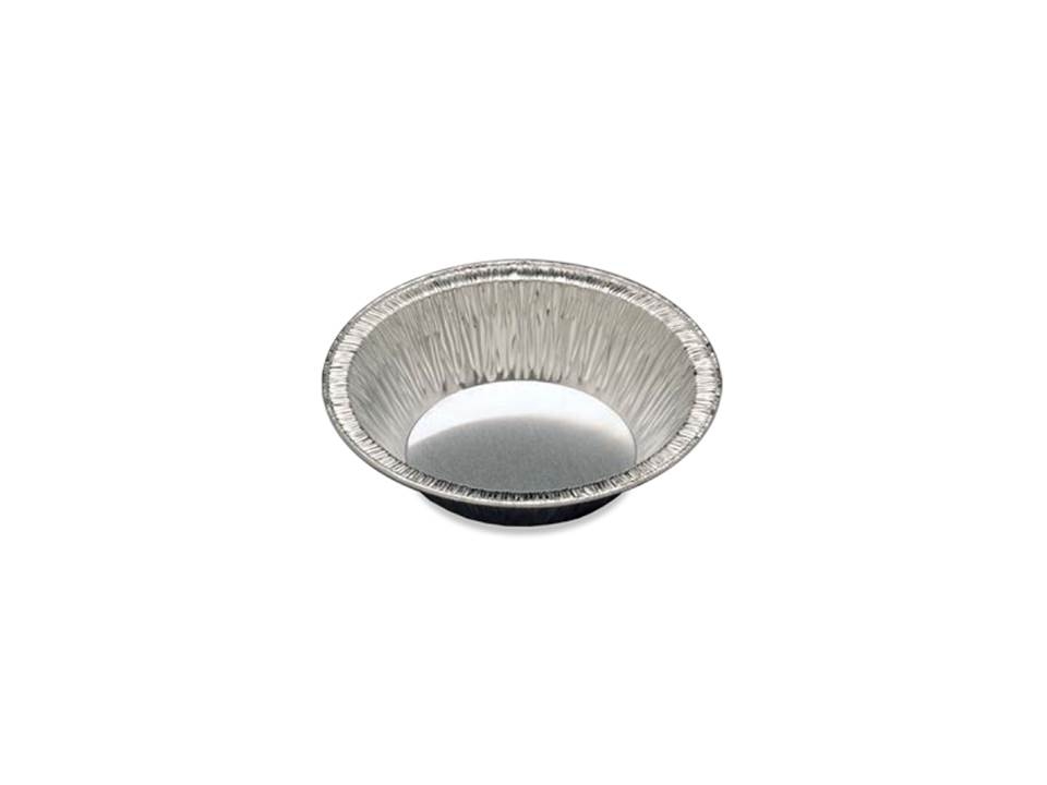 D and W Fine Pack 5 inch Aluminum Pot Pie Pan, 7 Ounce -- 1000 per case.