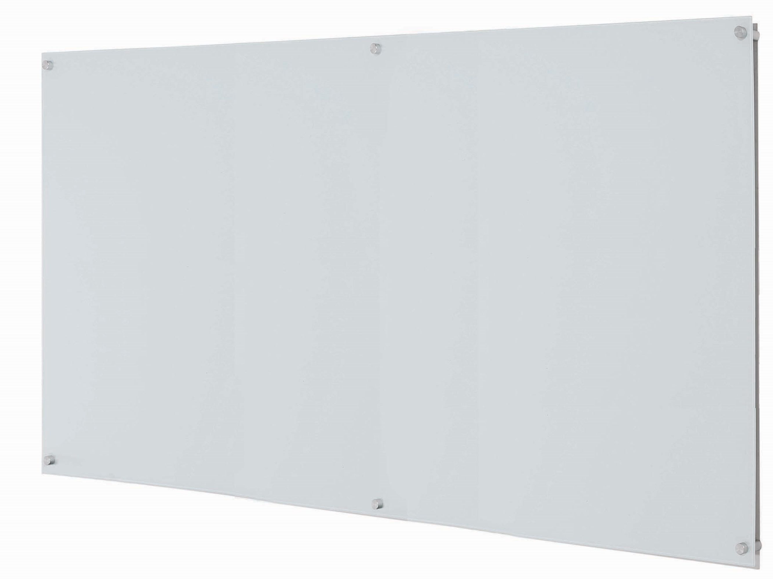 Aarco ClearVision 3 mm Magnetic Glass Markerboard, 48 inch Height x 72 inch Width