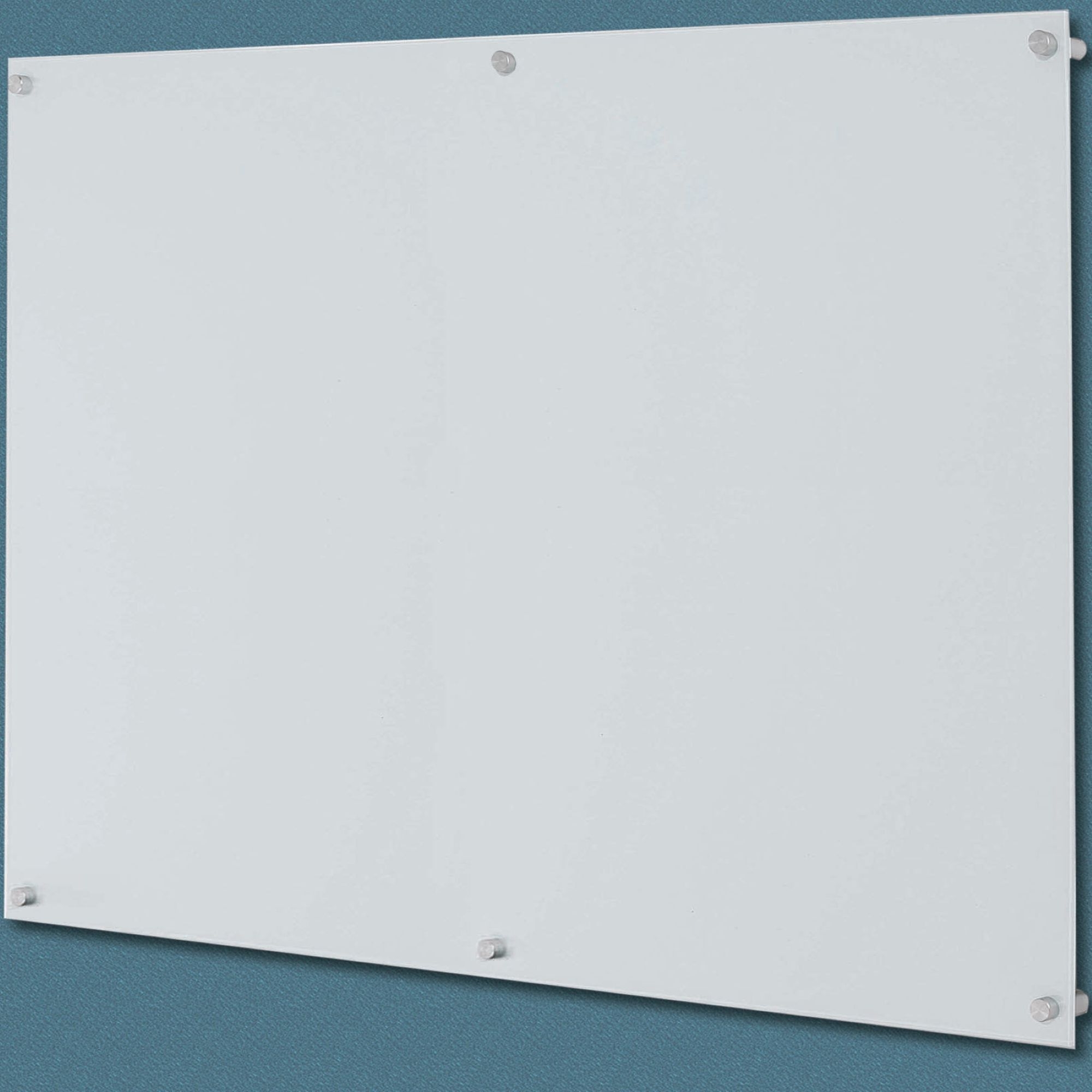 Aarco ClearVision 6 mm Magnetic Glass Markerboard, 48 inch Height x 60 inch Width