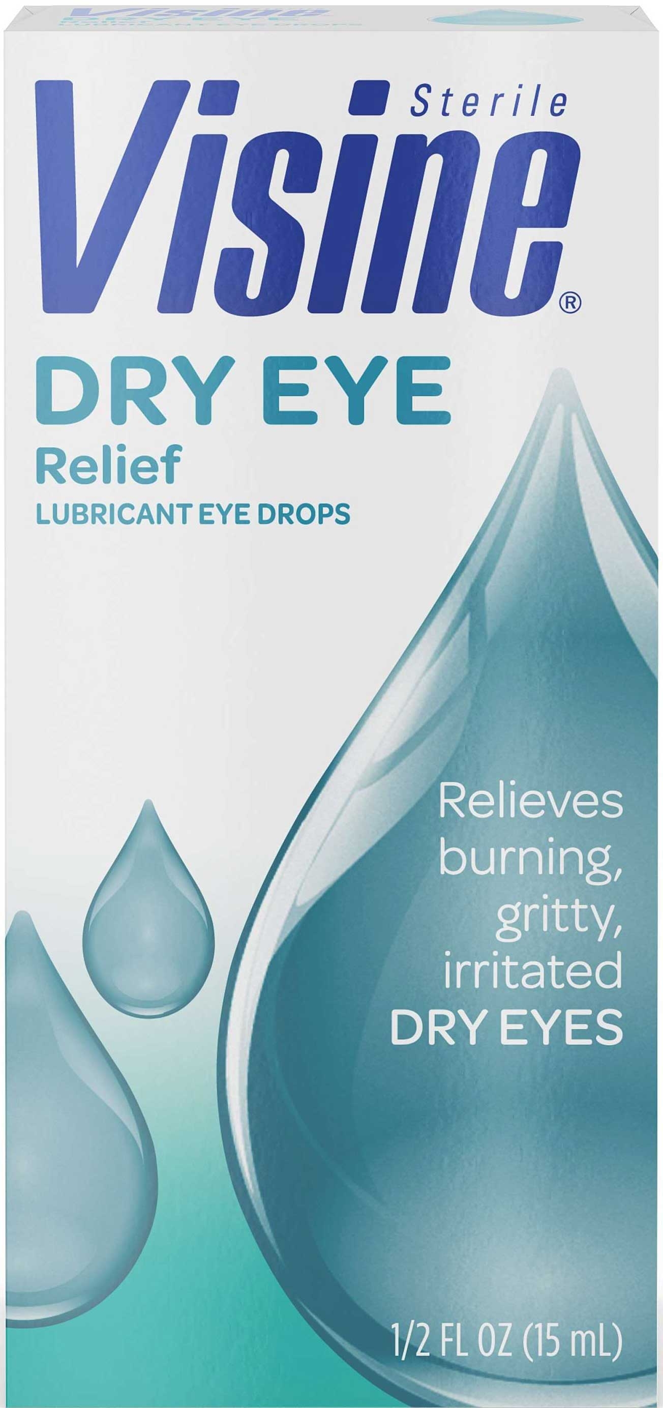 Visine Dry Eye Relief, 0.5 Fluid Ounce -- 36 per case