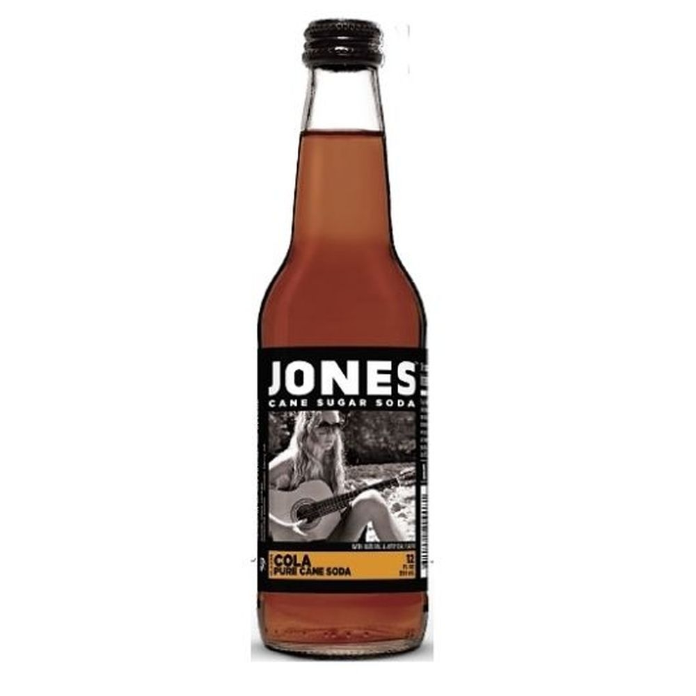 Jones Cola Cane Sugar Soda, 12 Fluid Ounce -- 12 per case