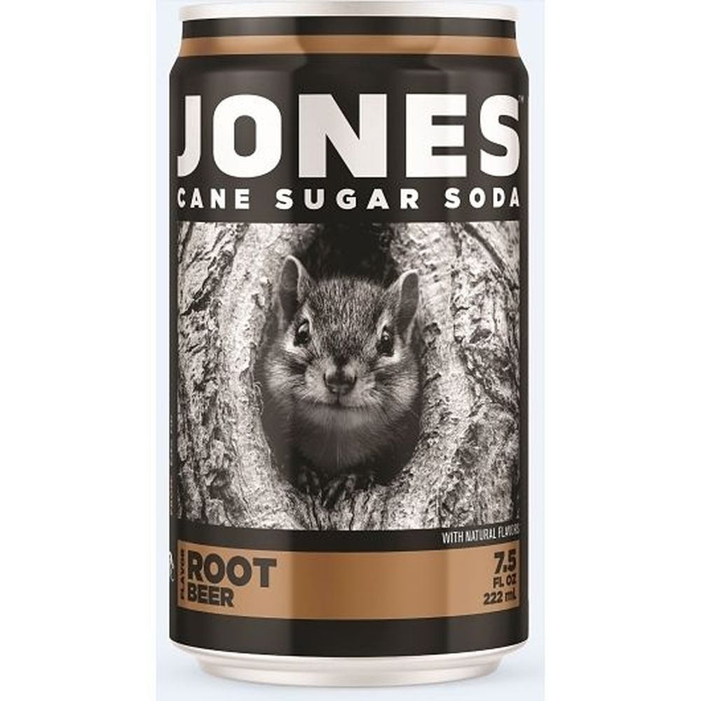 Jones Soda Mini Root Beer, 30 Fluid Ounce -- 6 per case