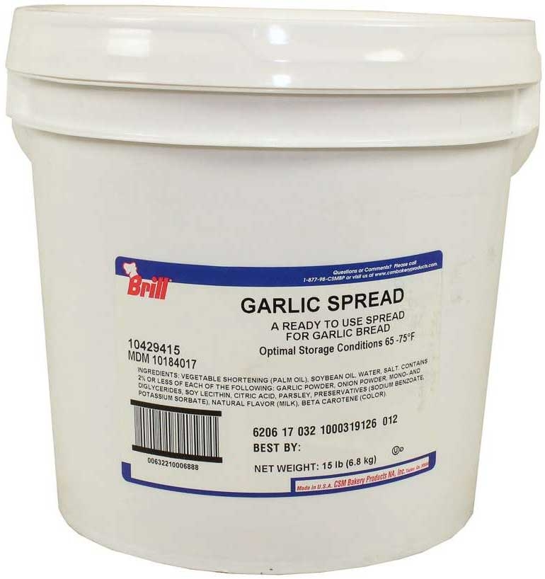 CSM Bakery Garlic Spread, 15 Pound.