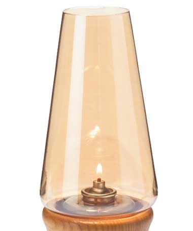 Hollowicks Gold Lustre Conical Chimney Globe Only, 6 3/4 inch Height.