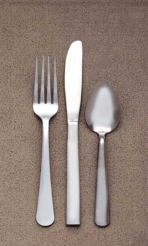 World Tableware Brandware 18/0 Heavyweight Windsor Flatware Knife -- 12 per case.
