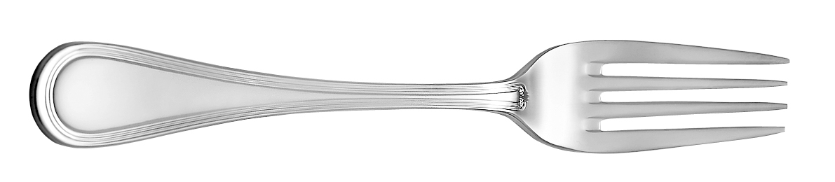 World Tableware Inc International Collection Geneva Stainless Stee Utility/Dessrt Fork -- 12 per case.