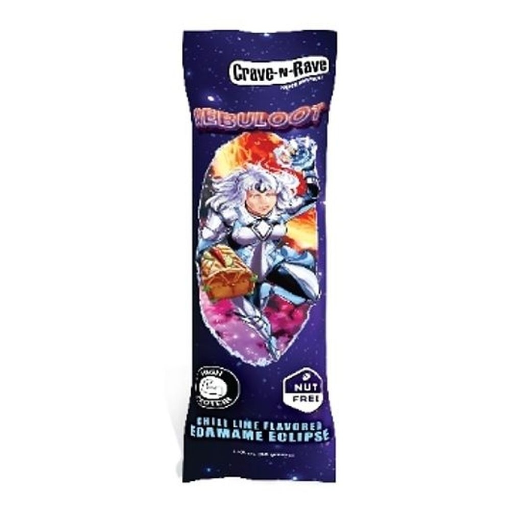 Crave-N-Rave Chili Lime Edamame Eclipse, 35 Gram -- 300 per case