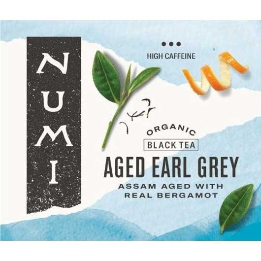 Numi Organic Aged Earl Grey Black Tea, 0.73 Pound.