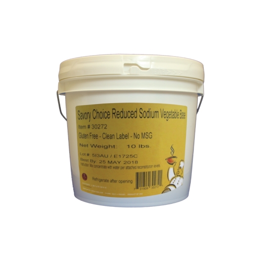 Savory Choice Vegetable Broth, 10 Pound Pail