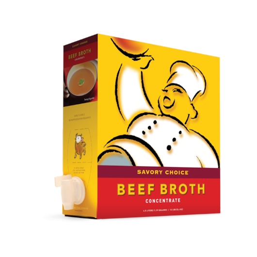 Savory Choice Beef Broth Concentrate, 4.5 Liter
